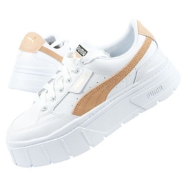 Puma Mayze Stack W 384363 03 chaussures de sport blanc