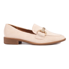 Seastar Mocassins en daim beige Shelovet, femmes