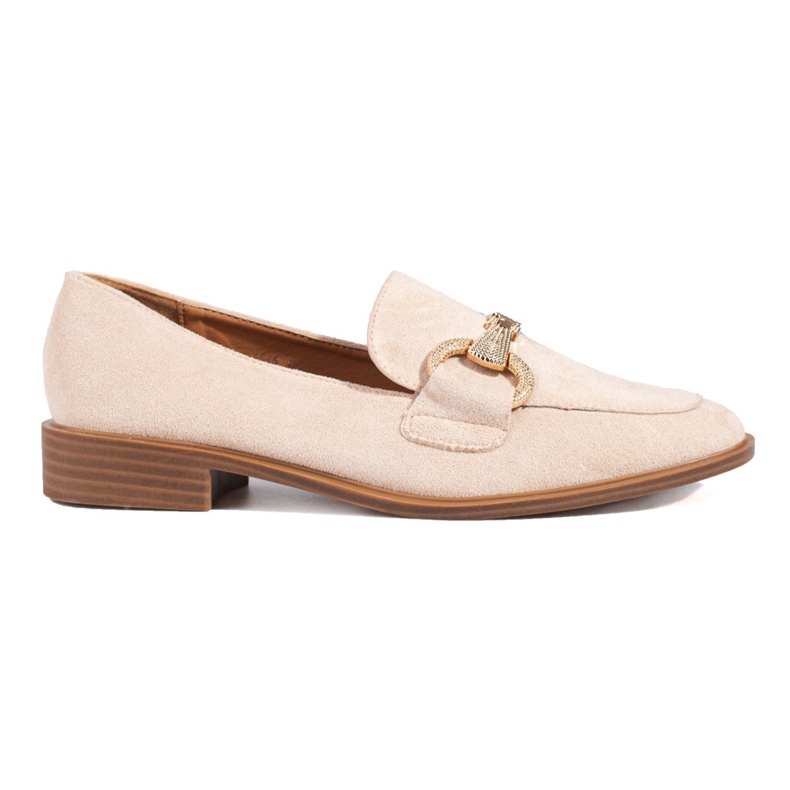 Seastar Mocassins en daim beige Shelovet, femmes