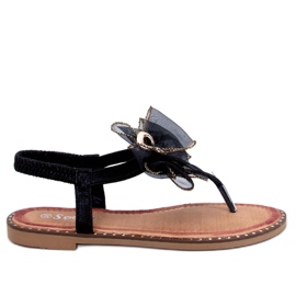 Seastar Farina Tongs nœud noir le noir