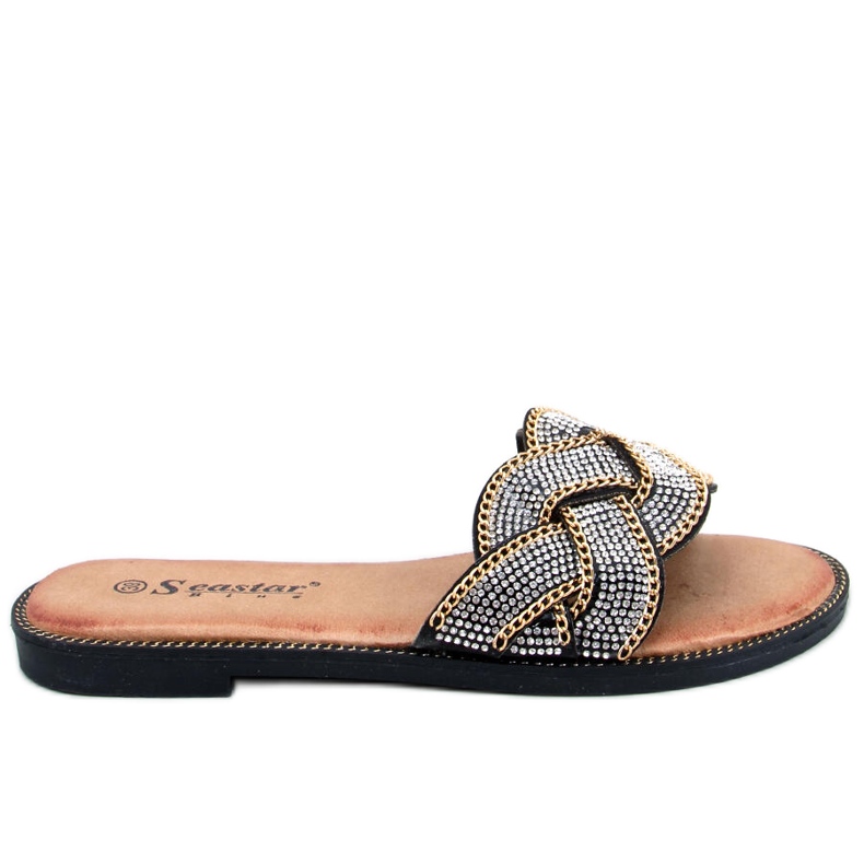 PA1 Claquettes en zircone noire Magali le noir