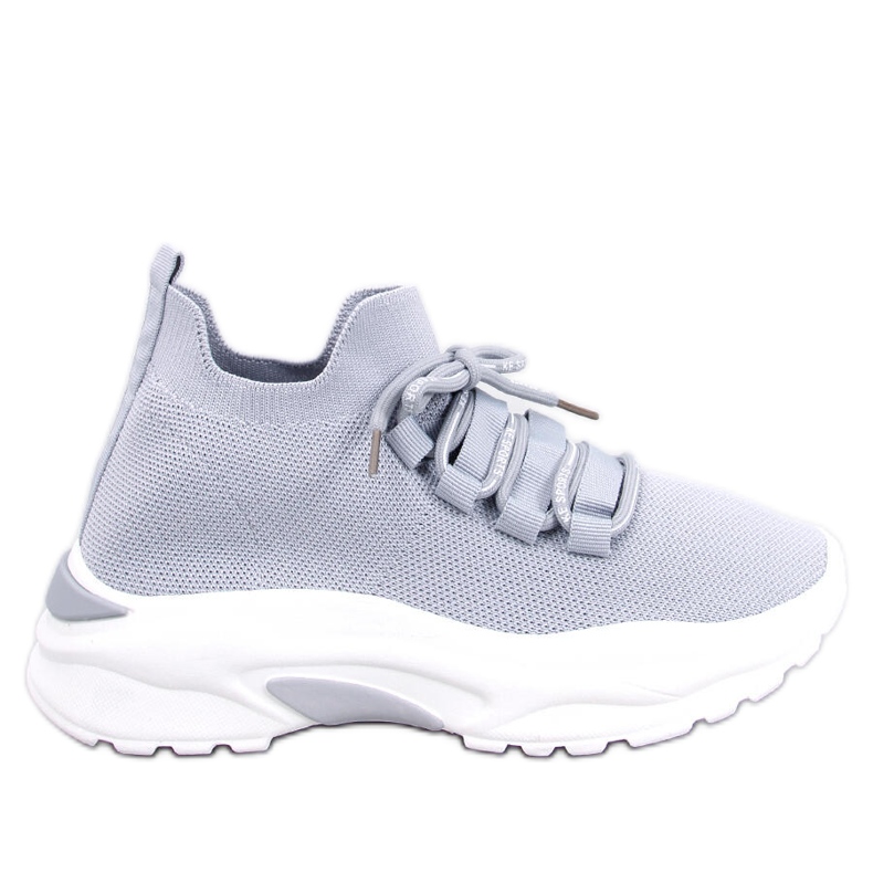 Vesco Chaussures de sport chaussettes grises Vesco Chaussures de sport chaussettes grises