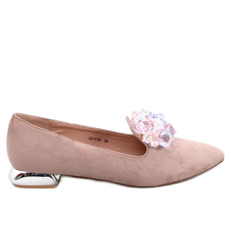 PA1 Mocassins Lords avec Pierres Falconi Kaki beige