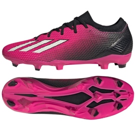 Chaussures de football Adidas X Speedportal.3 Fg M GZ5076 rose roses et violets