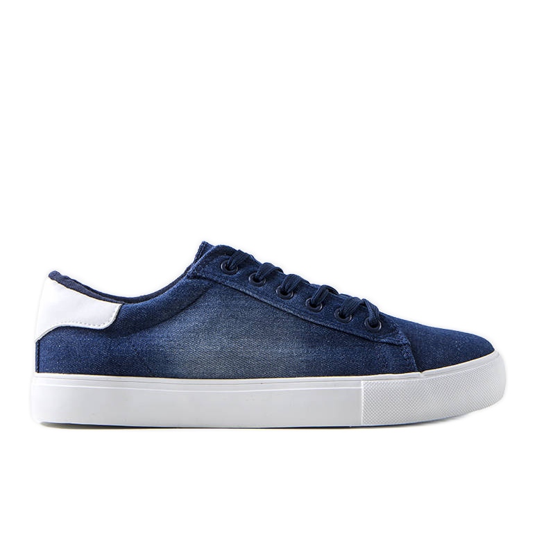 BM Baskets homme Cinq bleu marine
