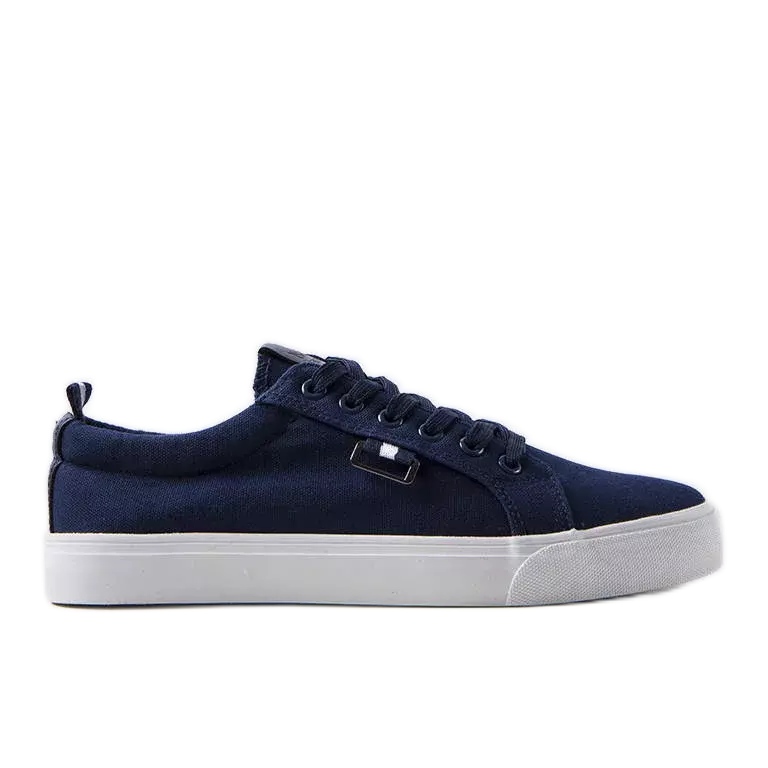 BM Baskets bleu marine pour hommes de Fremont