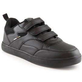 Chaussures de sport velcro American Club 149/23 noires le noir Chaussures de sport velcro American Club 149/23 noires le noir