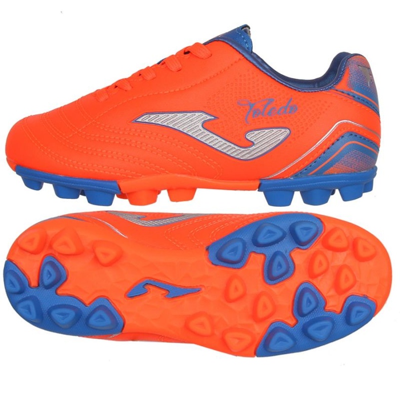 Chaussures Joma Toledo 2308 Jr Hg TOJS2308HG oranges et rouges