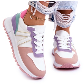 FB2 Chaussures de sport basses pour femme Multicolore Elliot blanc