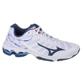 Chaussures Mizuno Wave Voltage M V1GA216022 blanche blanche Chaussures Mizuno Wave Voltage M V1GA216022 blanche blanche