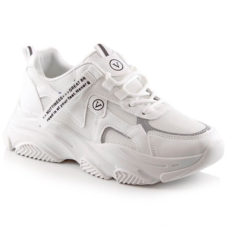 Chaussures de sport femme baskets blanc Vinceza 13584 blanche