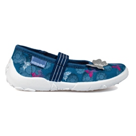 Chaussons Viggami bleus pour fille