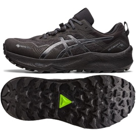 Chaussures de course Asics Gel-Trabuco 11 Gtx 1011B608 002 noir