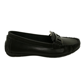 Mocassins en Cuir pour Femme Filippo DP4547 Noir