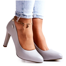 Escarpins pour femmes On a Heel Gris Sergio Leone Campbell