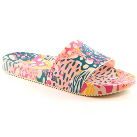 Pantoufles confortables pour femmes, élastiques, multicolores parfumées ZAXY Manifestar Color Slide HH285097