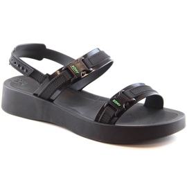 Sandales de sport confortables pour femmes parfumées noires ZAXY Aventura Sandal HH285286