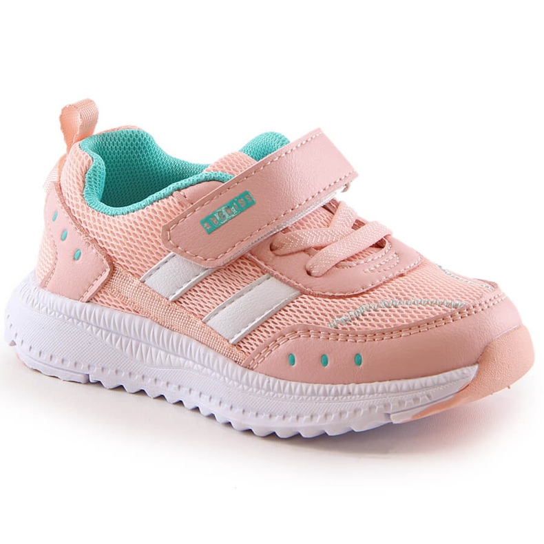 Atletico Chaussures de sport fille avec velcro rose AbcKids B933104083 Atletico Chaussures de sport fille avec velcro rose AbcKids B933104083
