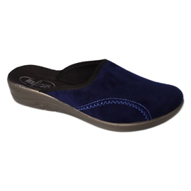 Befado chaussons femme en polyuréthane 552D019 bleu marine