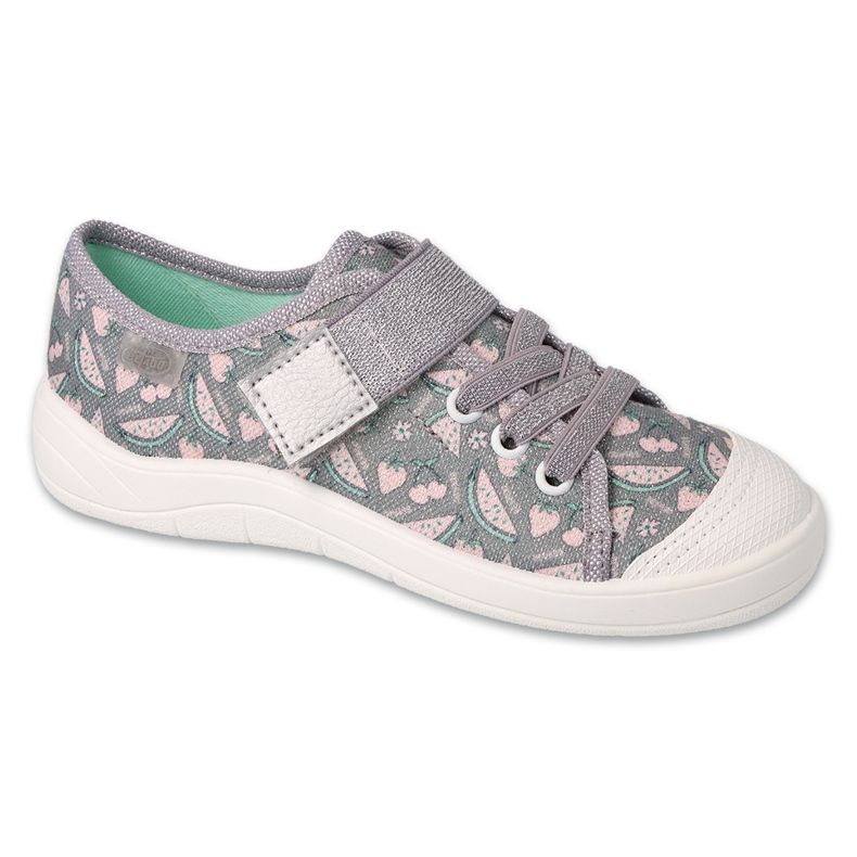 Befado chaussures pour enfants 351Y017 rose gris