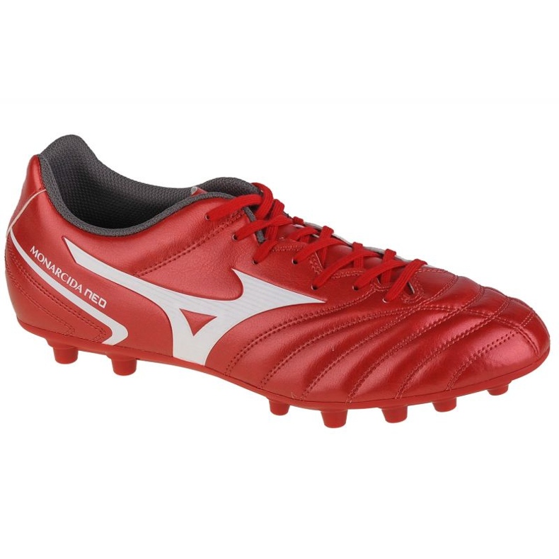 Chaussures de football Mizuno Monarcida Ii Select Ag M P1GA222660 rouge oranges et rouges Chaussures de football Mizuno Monarcida Ii Select Ag M P1GA222660 rouge oranges et rouges