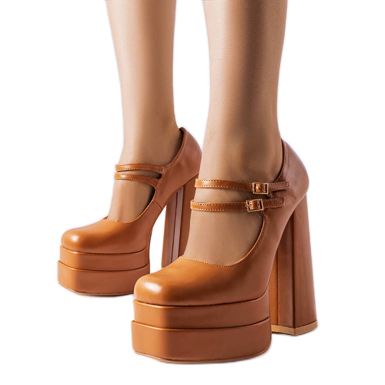 Escarpins marrons à talons Chouinard brun Escarpins marrons à talons Chouinard brun