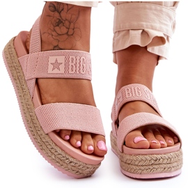 Sandales Femme Big Star LL274859 Rose Sandales Femme Big Star LL274859 Rose