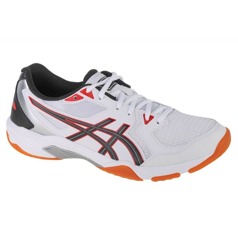 Asics Gel-Rocket 10 M 1071A054-108 chaussures de volley-ball blanche blanche