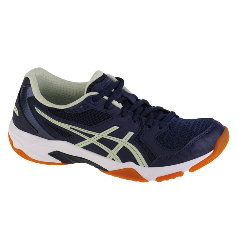 Asics Gel-Rocket 10 W 1072A056-407 chaussures de volley-ball bleu Asics Gel-Rocket 10 W 1072A056-407 chaussures de volley-ball bleu