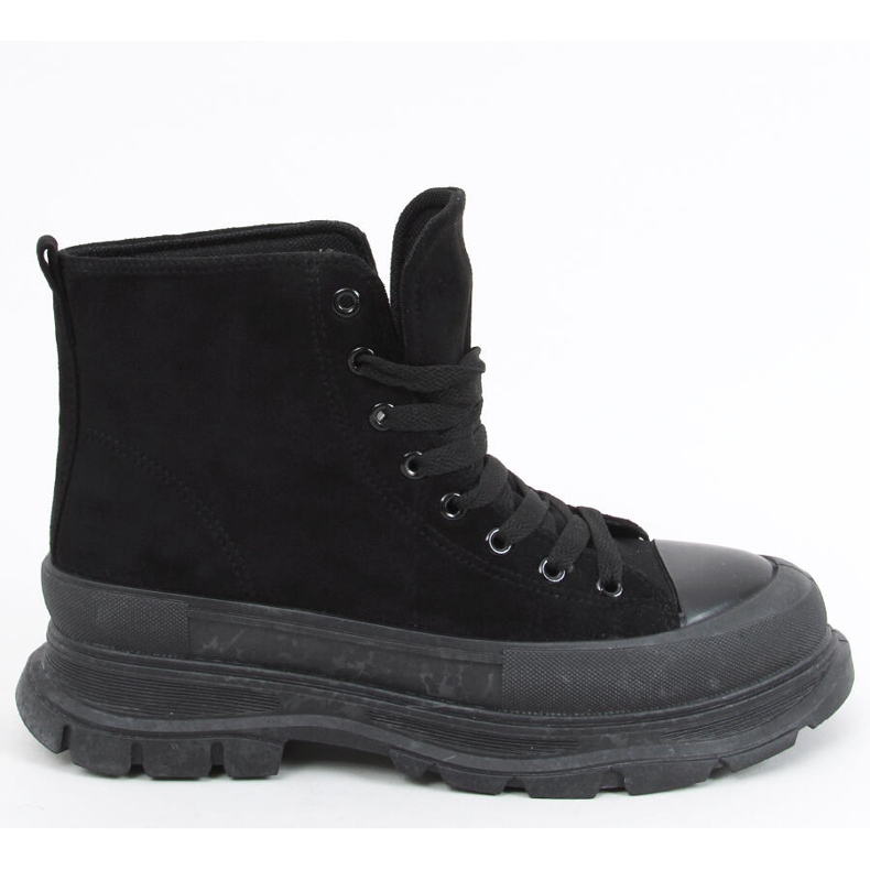Baskets montantes femme Yara Black le noir