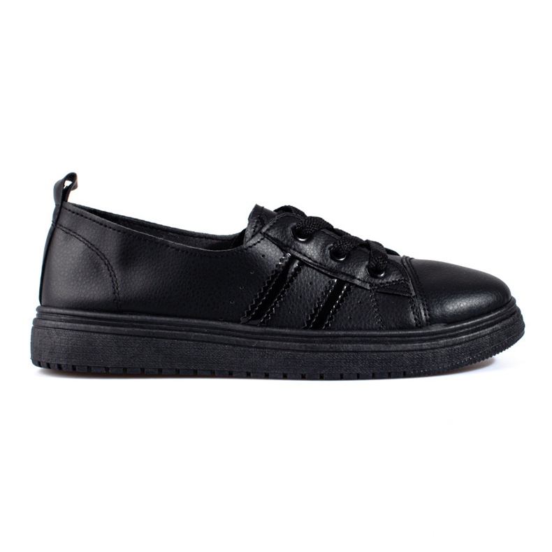 Chaussures de sport femme Shelovet baskets noires le noir