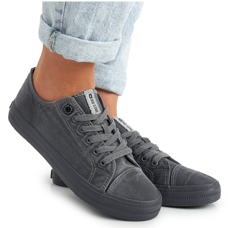 Baskets Femme Big Star Gris Foncé DD274440