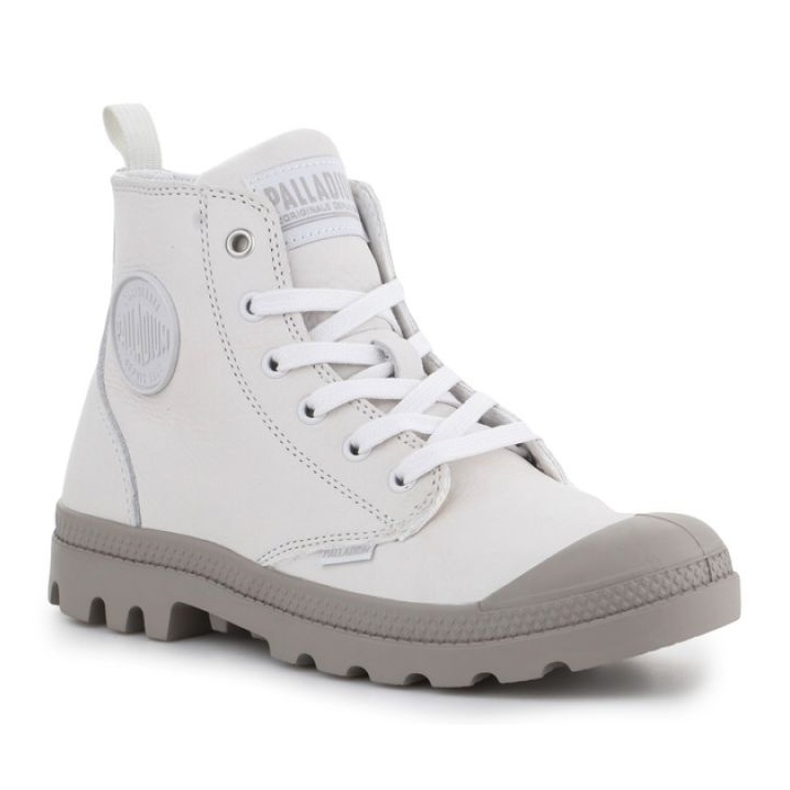 Chaussures Palladium Pampa Hi Zip Sl W 97224-116-M blanche Chaussures Palladium Pampa Hi Zip Sl W 97224-116-M blanche