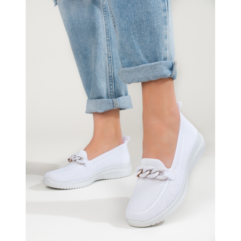 Slip en tissu confortable pour femmes avec une chaîne blanche Shelovet