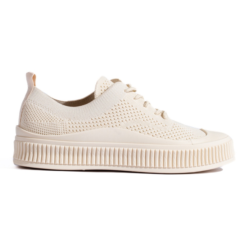 Baskets textile femme Shelovet beige Baskets textile femme Shelovet beige