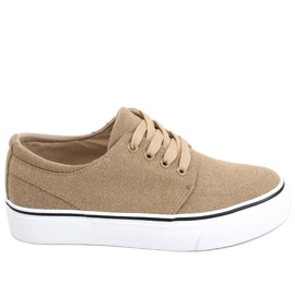 BM Baskets femme Ming Kaki beige BM Baskets femme Ming Kaki beige