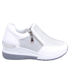 BM Baskets compensées blanches Atwood BM Baskets compensées blanches Atwood