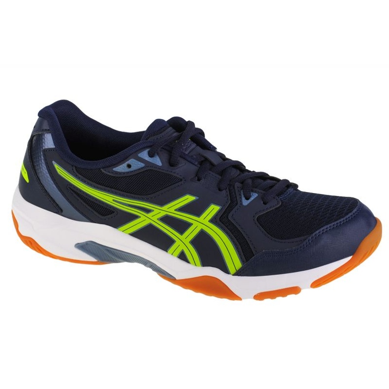 Chaussures Asics Gel-Rocket 10 M 1071A054-408 bleu Chaussures Asics Gel-Rocket 10 M 1071A054-408 bleu