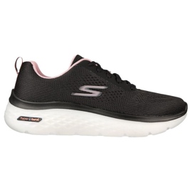 Skechers Go Walk Hyper Burst Chaussures Femme 124578-BKPK le noir