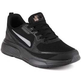 Chaussures de sport pour jeunes noires McKeylor 20623