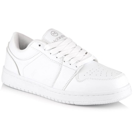 Chaussures de sport baskets blanches McKeylor 20664