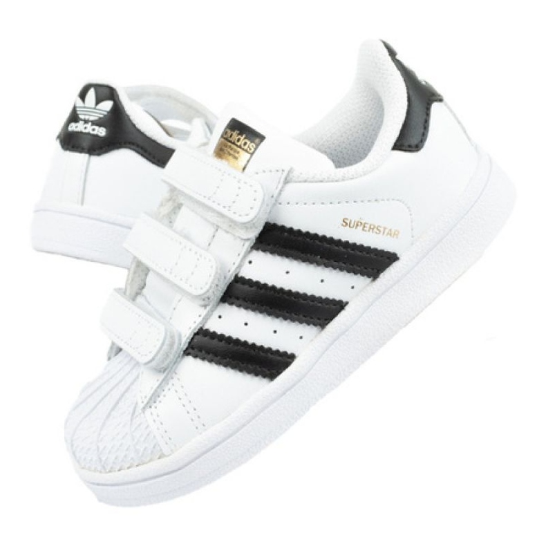 Adidas Superstar Jr BZ0418 chaussures de sport blanche Adidas Superstar Jr BZ0418 chaussures de sport blanche