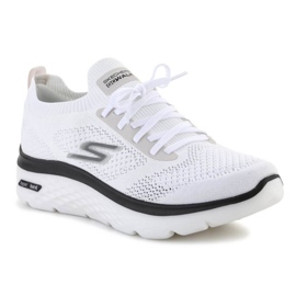 Chaussures Skechers Go Walk Hyper Burst-Maritime M 216083-WBK blanc
