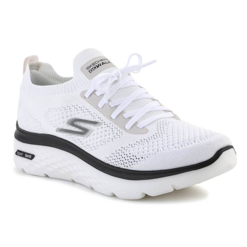 Chaussures Skechers Go Walk Hyper Burst-Maritime M 216083-WBK blanche Chaussures Skechers Go Walk Hyper Burst-Maritime M 216083-WBK blanche