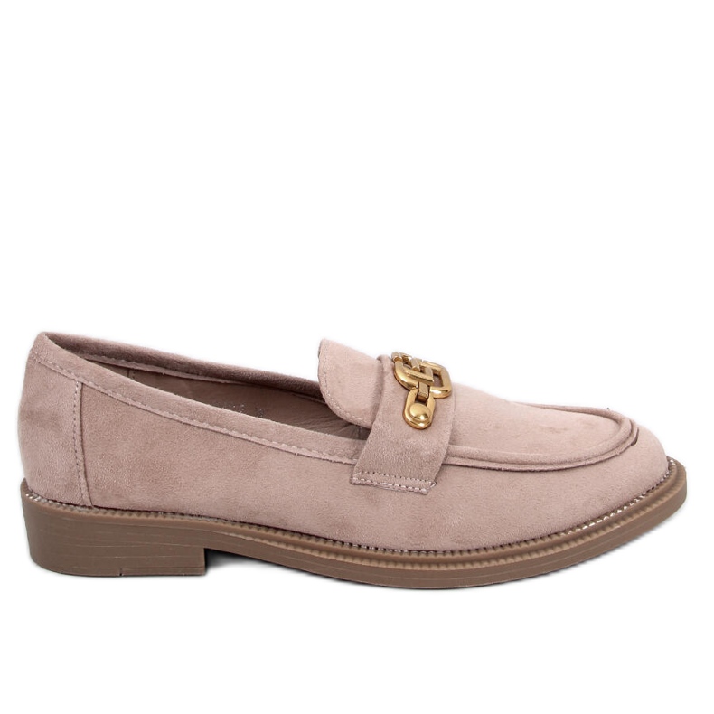 BM Berian Mocassins en daim Kaki beige