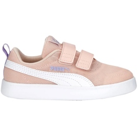 Puma Courtflex v2 Mesh V Ps Jr Chaussures 371758 13 rose
