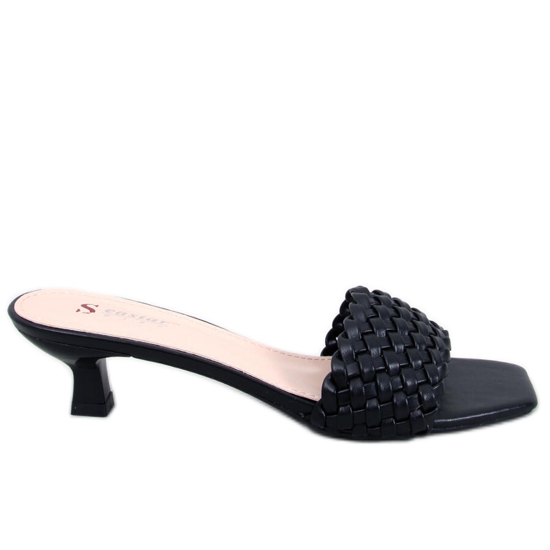 Sandales à talons bas de Arritola Black le noir