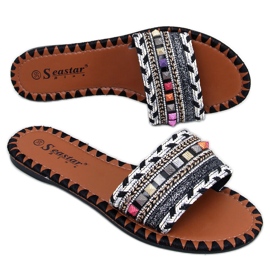 Babouches Marrakesh noires Maroc