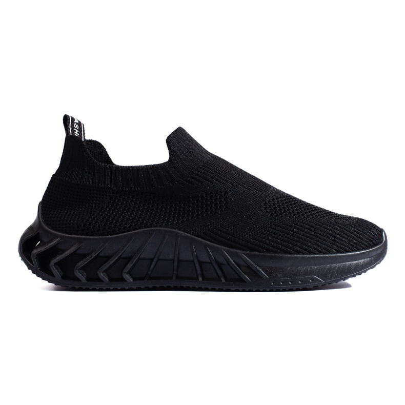 Chaussures de sport en textile noir Shelovet Chaussures de sport en textile noir Shelovet