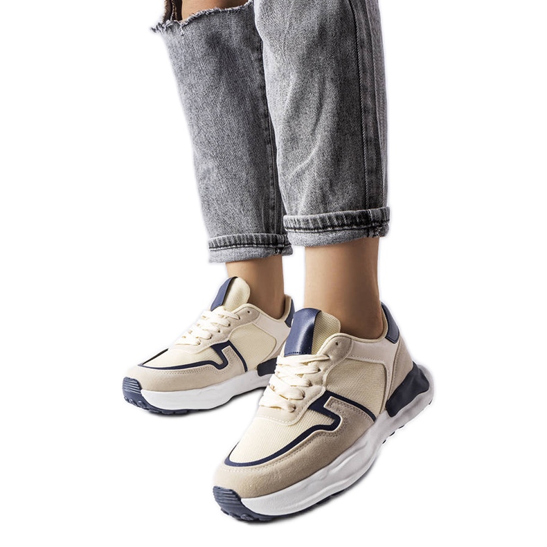 Baskets de sport beiges Lothair Baskets de sport beiges Lothair